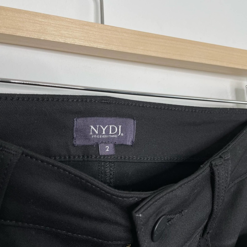 NYDJ | Blacklast Marilyn Straight Jeans | 2 - Picture 5 of 5